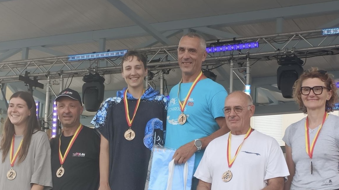 podium du 5 km