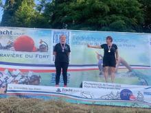 Médaille d'argent pour Sylvie